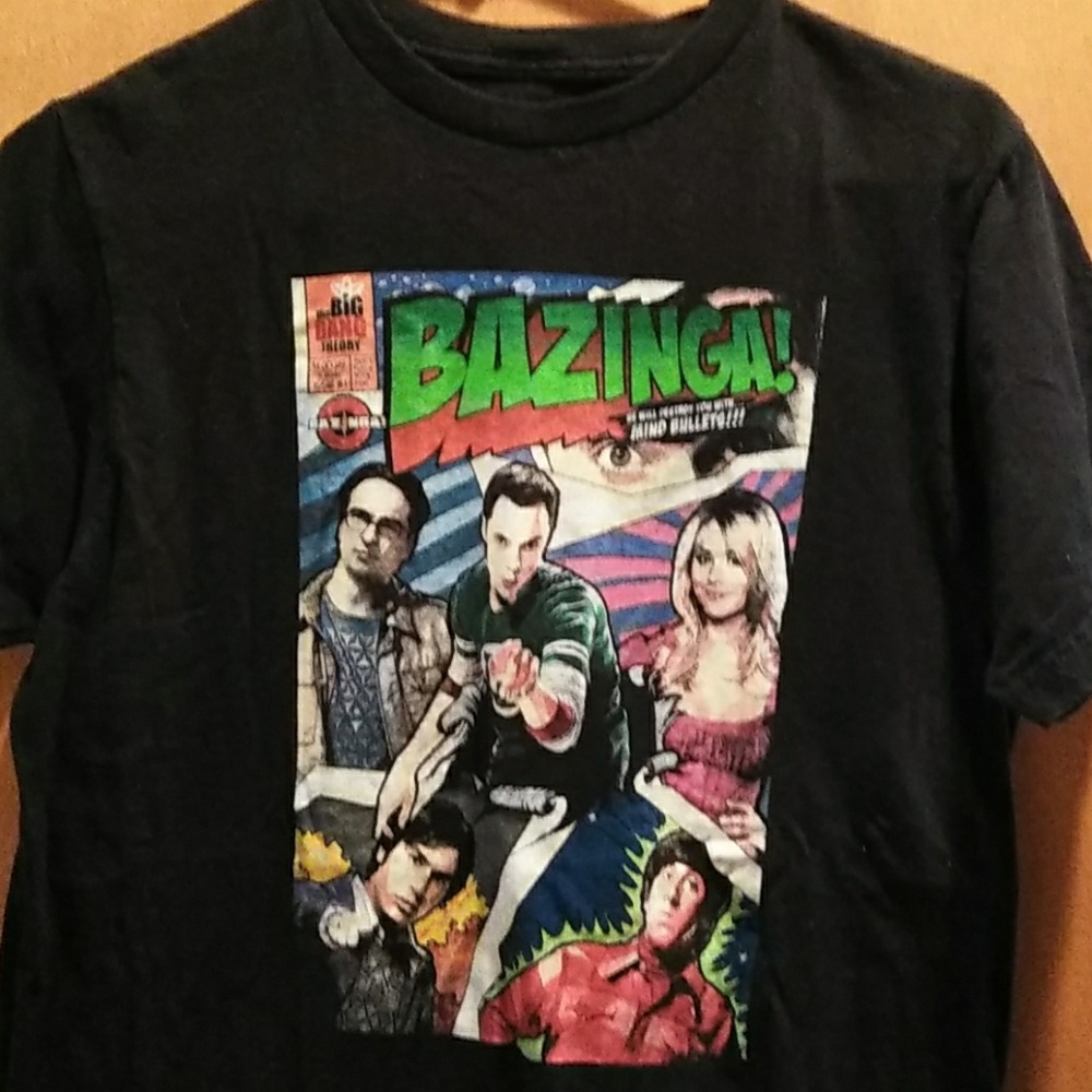 Comic Cover t-shirt/Big Bang Theory